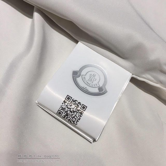 Valentino外套 moncler X Valentino新款 華倫天奴連帽外套 白色拉鏈外套  tzy1626